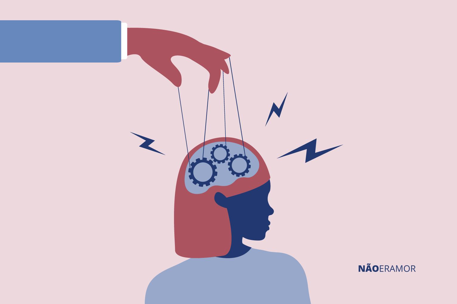 Gaslighting ou manipuladores (manipulação usada para controle no relacionamento)